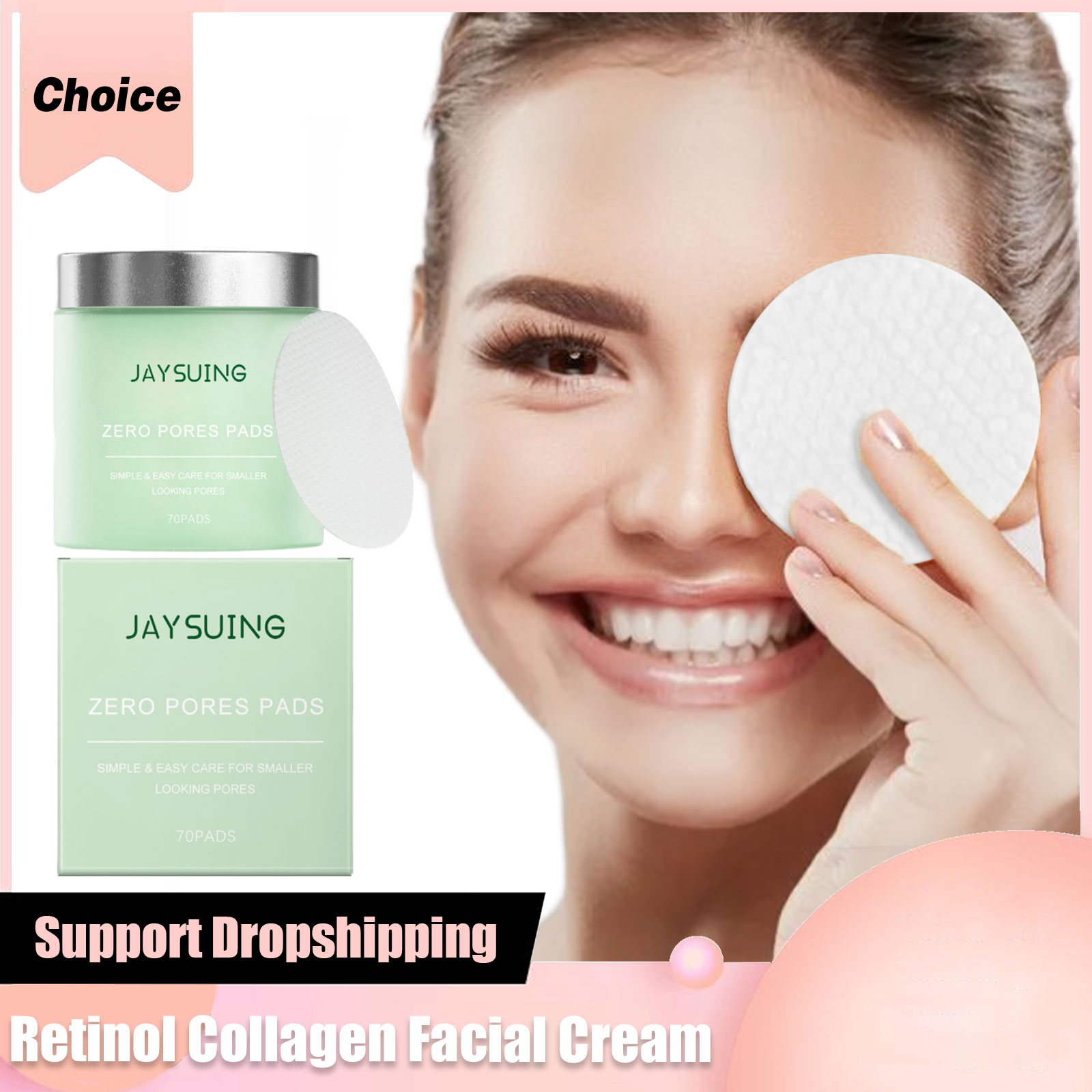 Lactic Acid Toner - Salicylic Acid Pads Pore Reducing Lactic