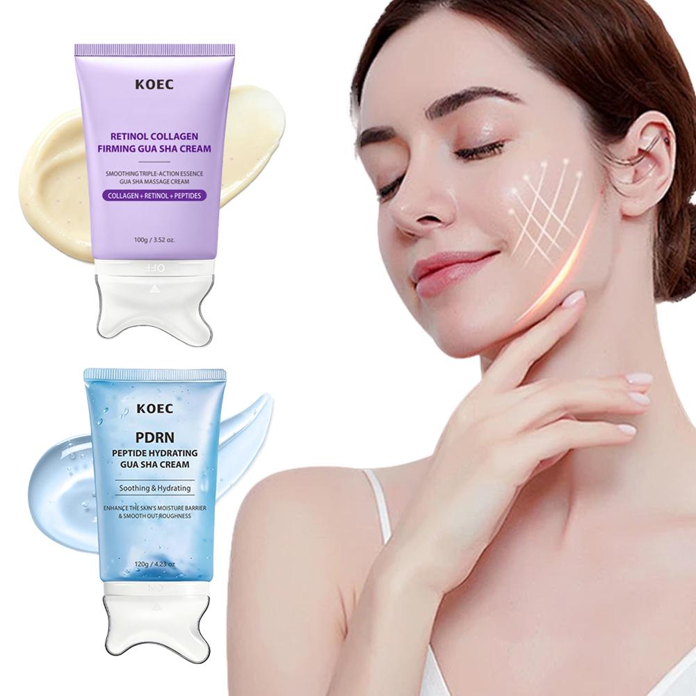 KOEC Dual Types Gua Sha Massag - Coenzyme Q10 Cream 评论和价格