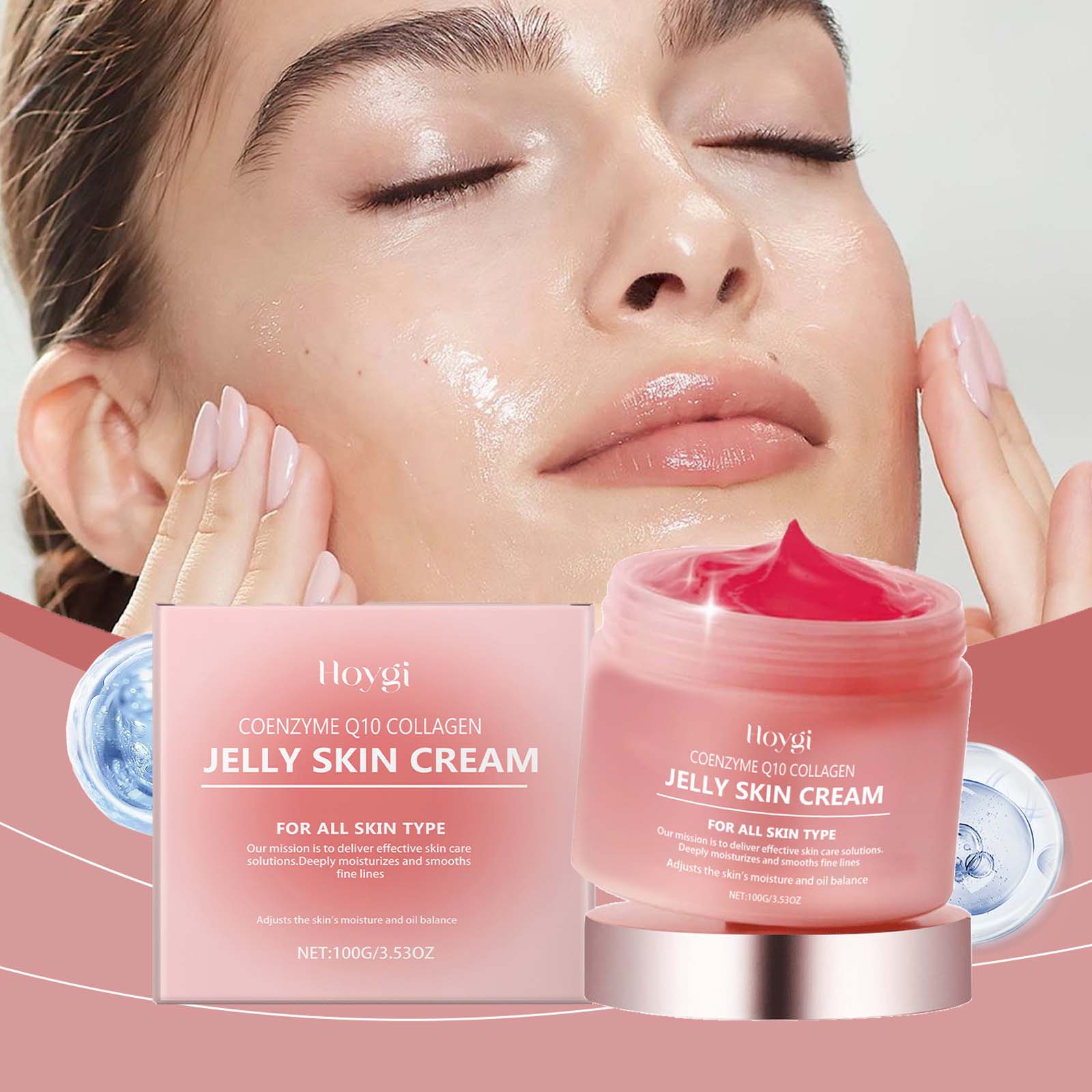 Collagen Jelly Cream Deeply Mo - Coenzyme Q10 Cream 评论和价格