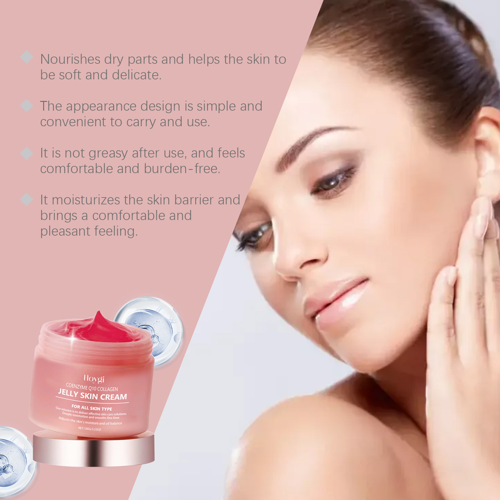 Collagen Jelly Cream Deeply Mo - Coenzyme Q10 Cream 评论和价格