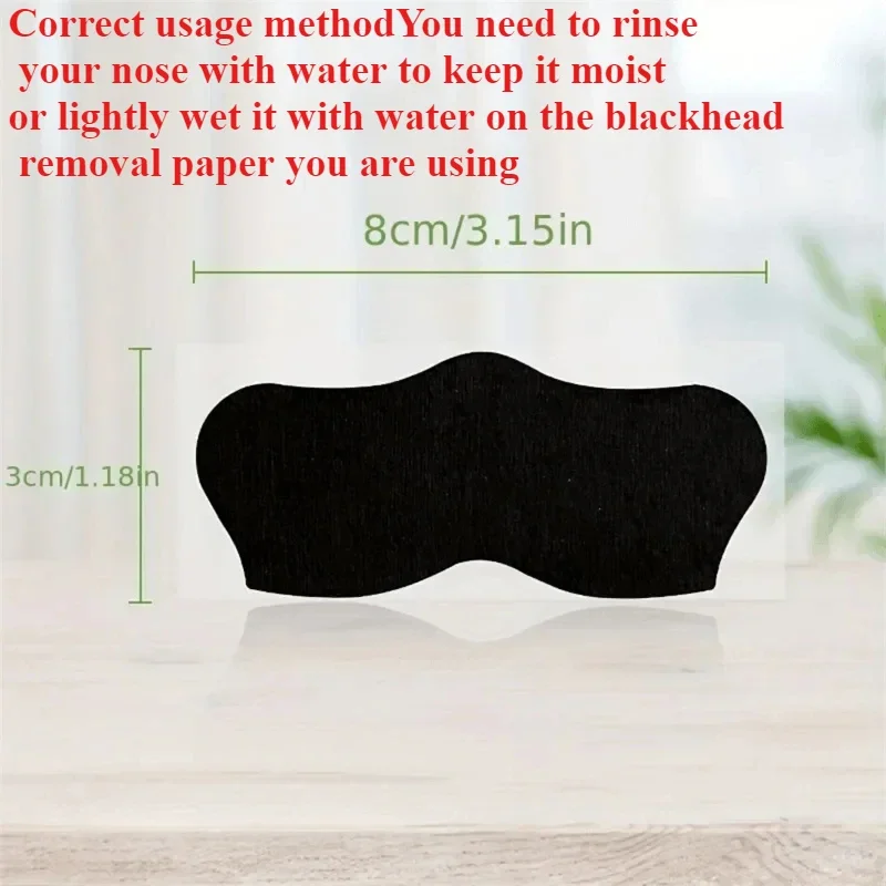 10/50/100Pcs Blackhead Remover - Charcoal Pore Strip 评论和价格